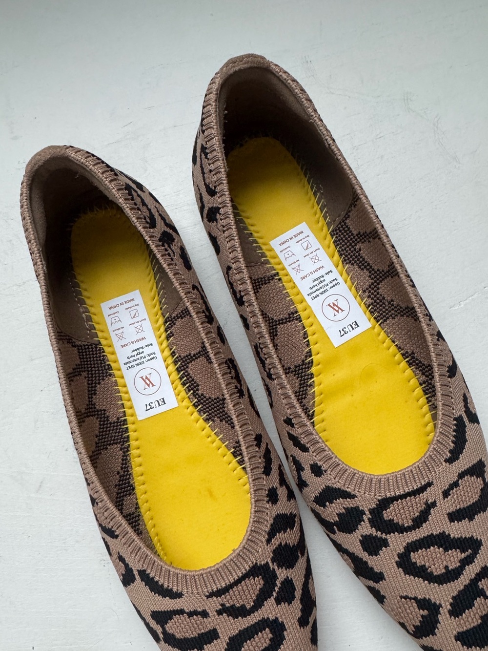 VIVAIA Aria 5º Pointed-Toe Knit Flats - Picture 11 of 15